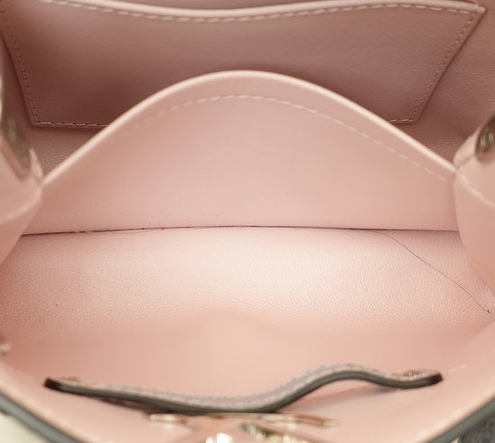 Louis Vuitton Bicolor Metallic Karung Capucines Mini Bag-Louis Vuitton-THE CLOSET