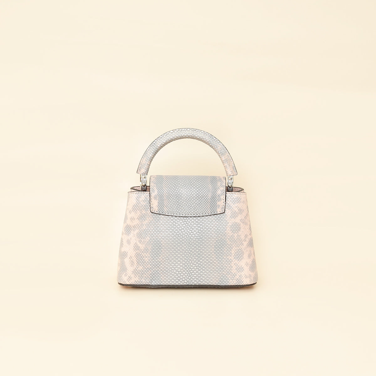 Louis Vuitton Bicolor Metallic Karung Capucines Mini Bag-Louis Vuitton-THE CLOSET