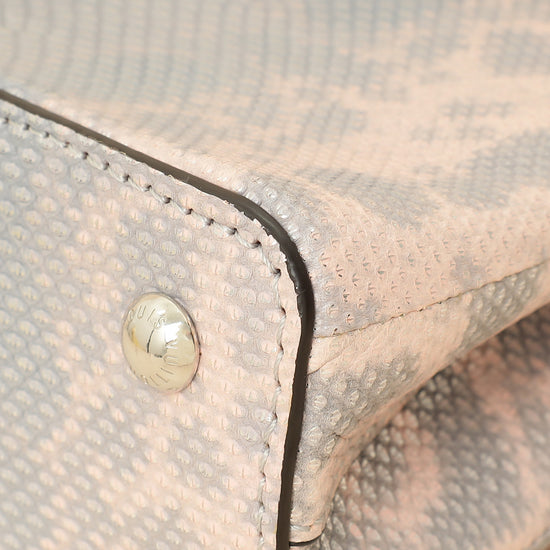 Louis Vuitton Bicolor Metallic Karung Capucines Mini Bag-Louis Vuitton-THE CLOSET