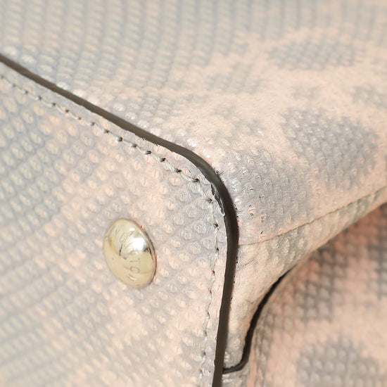 Louis Vuitton Bicolor Metallic Karung Capucines Mini Bag-Louis Vuitton-THE CLOSET