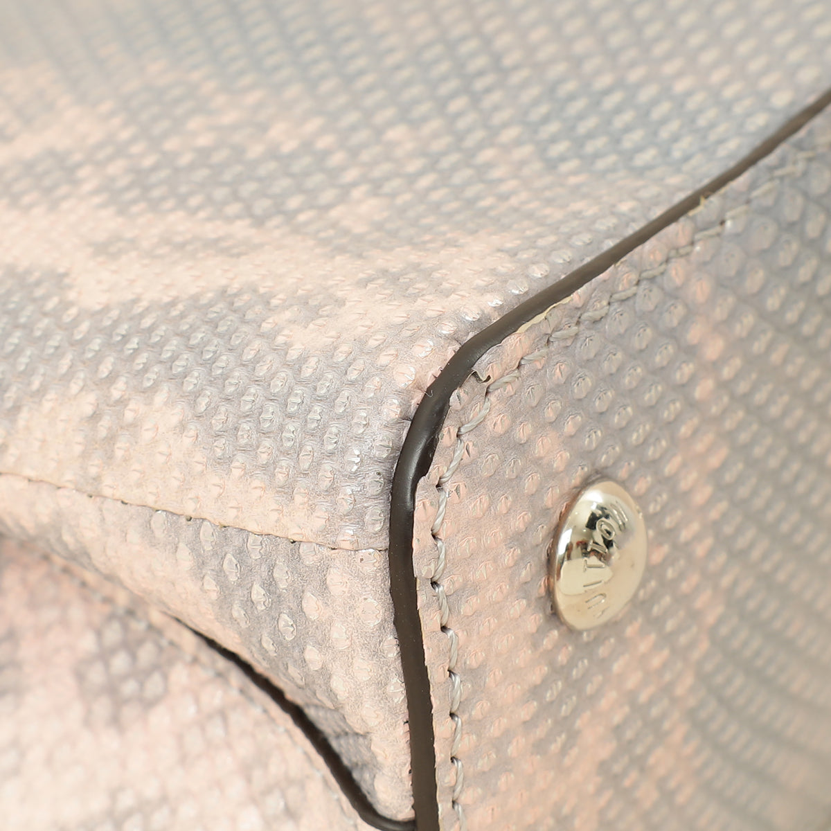 Louis Vuitton Bicolor Metallic Karung Capucines Mini Bag-Louis Vuitton-THE CLOSET