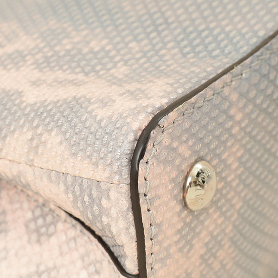 Louis Vuitton Bicolor Metallic Karung Capucines Mini Bag-Louis Vuitton-THE CLOSET