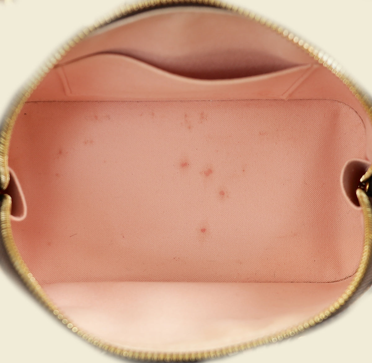 Louis Vuitton Damier Ebene Alma BB Braided Handle Bag