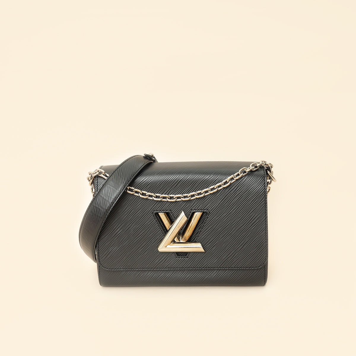 Louis Vuitton Noir Twist MM Bag-Louis Vuitton-THE CLOSET