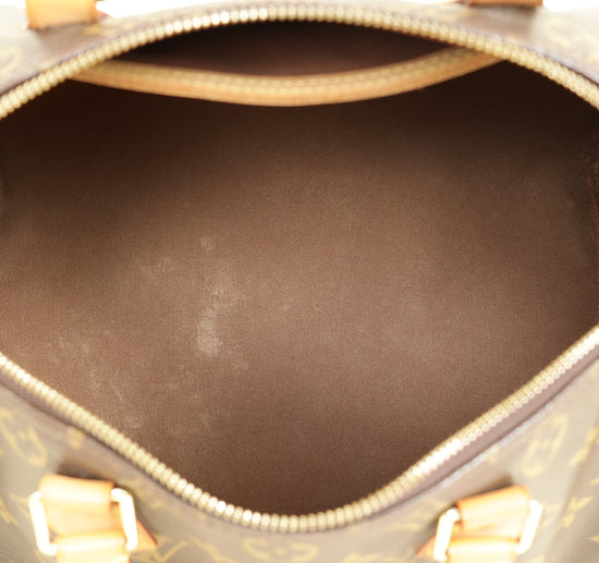 Louis Vuitton Brown Monogram Speedy 30 Bag