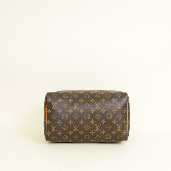 Louis Vuitton Brown Monogram Speedy 30 Bag