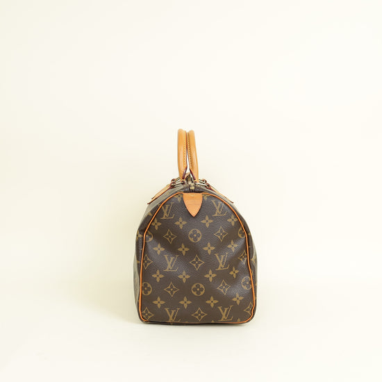 Louis Vuitton Brown Monogram Speedy 30 Bag