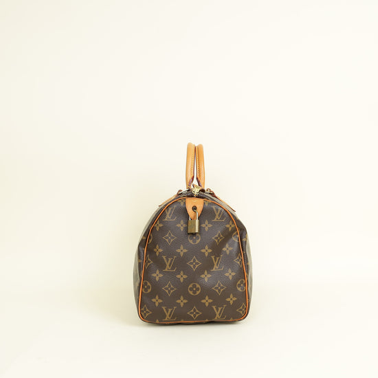 Louis Vuitton Brown Monogram Speedy 30 Bag