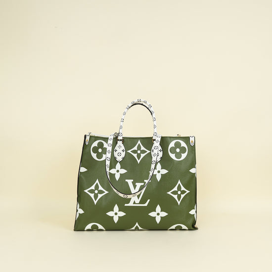 Louis Vuitton Bicolor Monogram Giant Onthego GM Bag