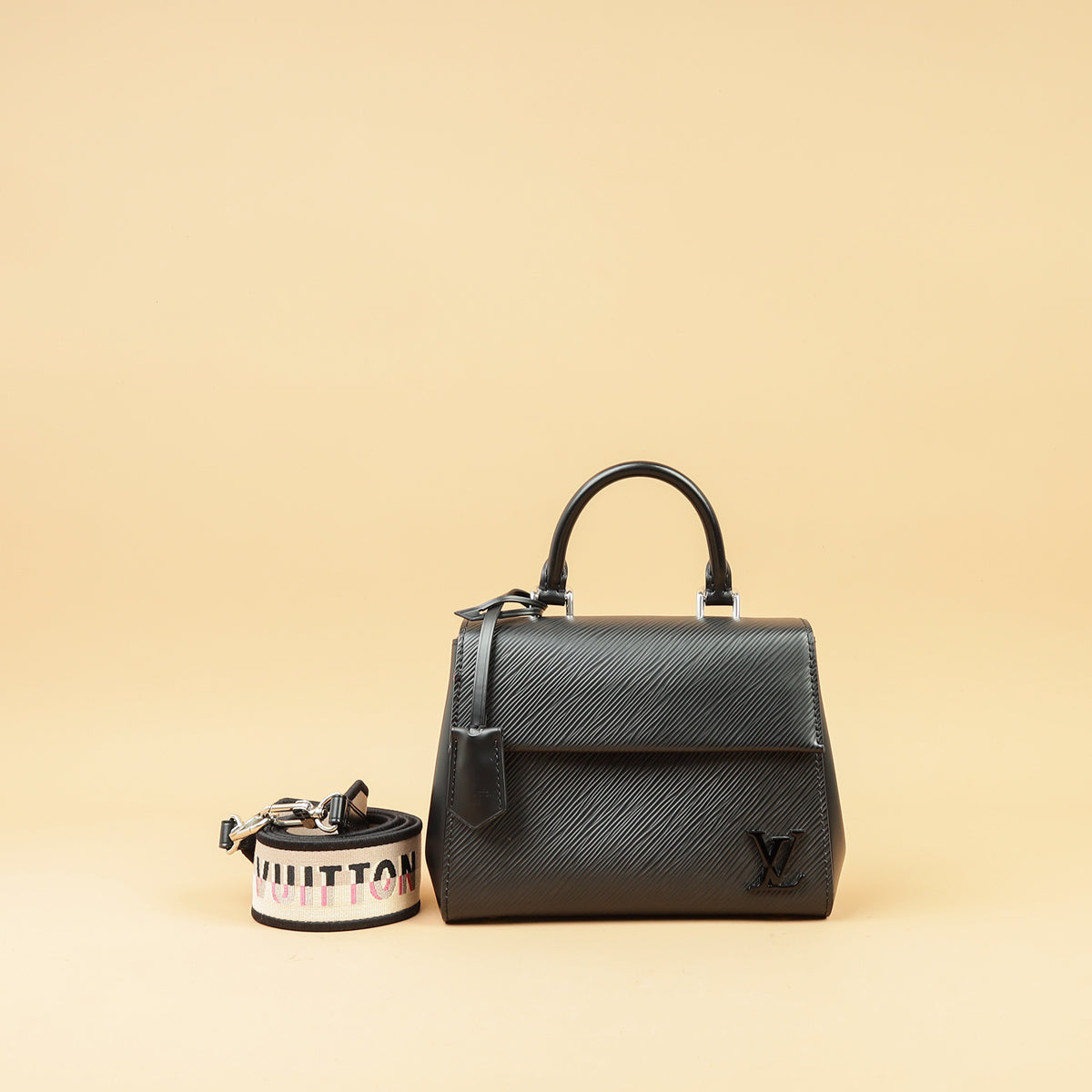 Louis Vuitton Noir Cluny Mini Bag-Louis Vuitton-THE CLOSET