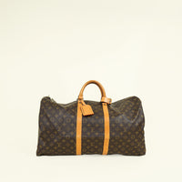 Louis Vuitton Monogram Keepall 55 Bag