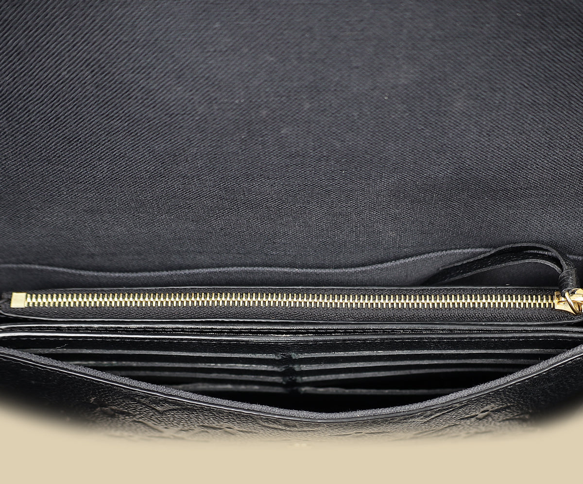 Louis Vuitton Black Monogram Pochette Félicie Bag-Louis Vuitton-THE CLOSET