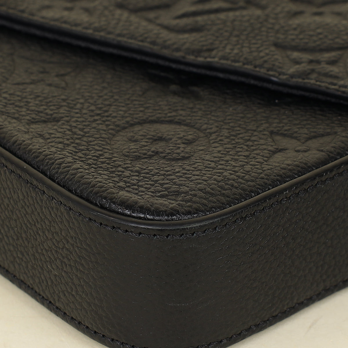 Louis Vuitton Black Monogram Pochette Félicie Bag-Louis Vuitton-THE CLOSET