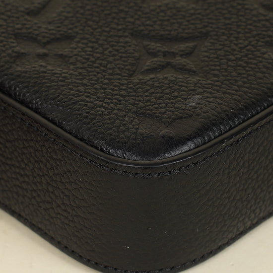 Louis Vuitton Black Monogram Pochette Félicie Bag-Louis Vuitton-THE CLOSET