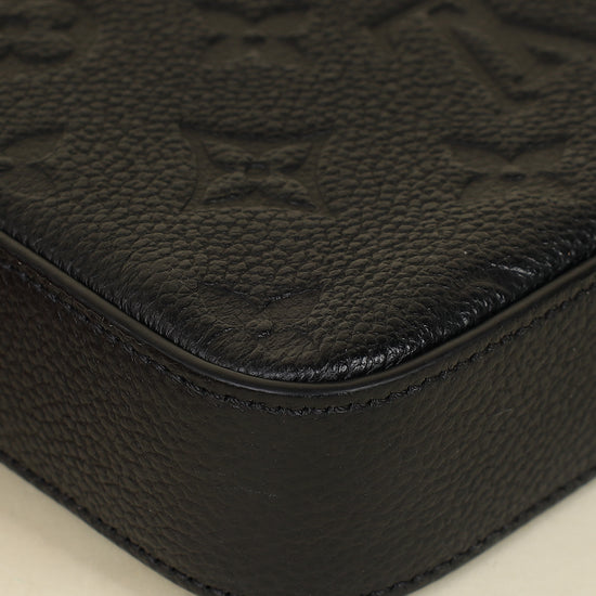 Louis Vuitton Black Monogram Pochette Félicie Bag-Louis Vuitton-THE CLOSET