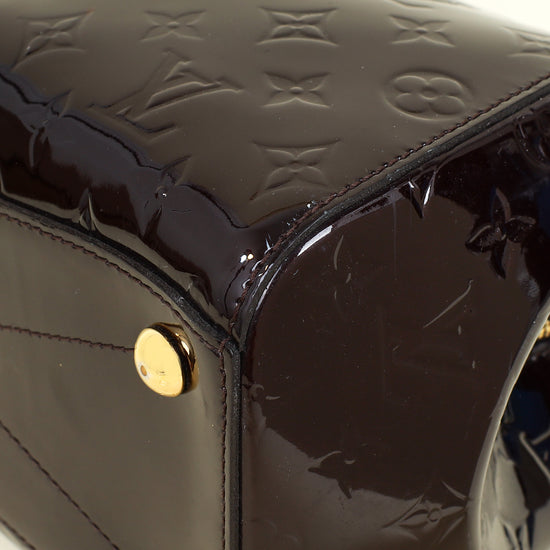 Louis Vuitton Amarante Monogram Vernis Montana Bag-Louis Vuitton-THE CLOSET