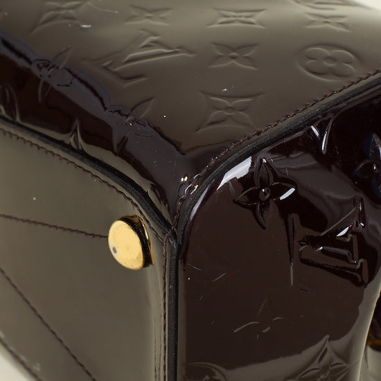 Louis Vuitton Amarante Monogram Vernis Montana Bag-Louis Vuitton-THE CLOSET