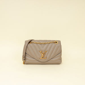 Louis Vuitton Taupe New Waves Flap Chain Bag