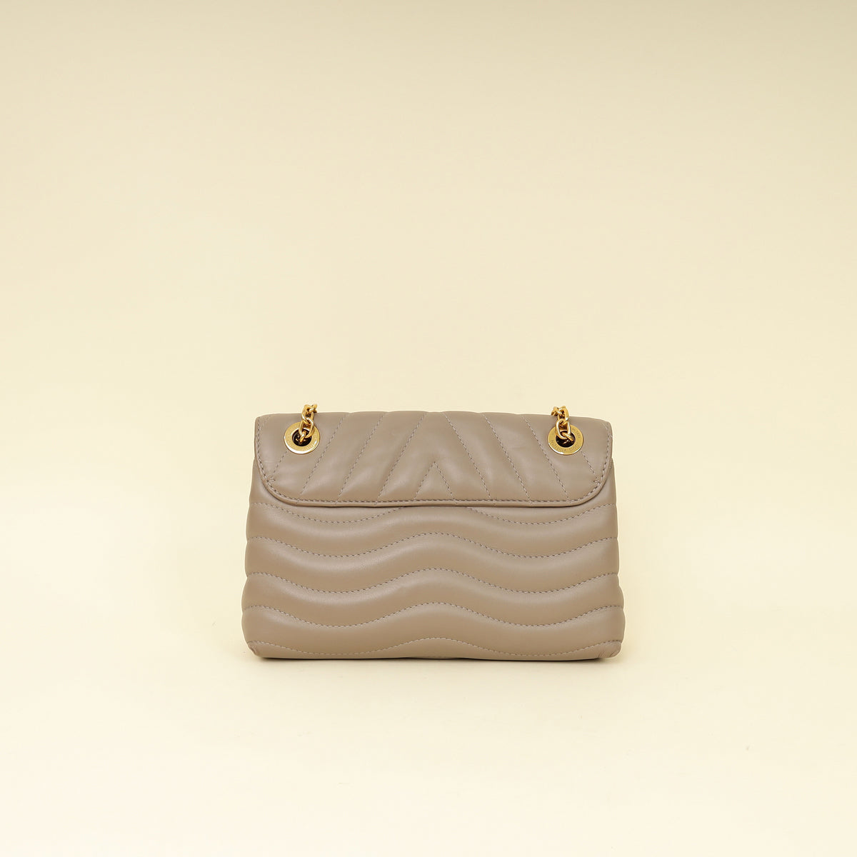 Louis Vuitton Taupe New Waves Flap Chain Bag-Louis Vuitton-THE CLOSET