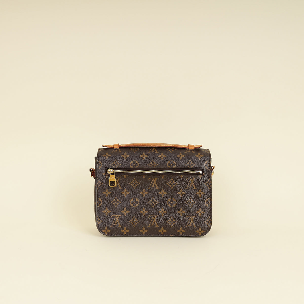Louis Vuitton Brown Monogram Pochette Metis Bag-Louis Vuitton-THE CLOSET
