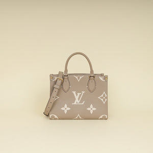 Louis Vuitton Bicolor Monogram Empreinte Onthego PM Bag