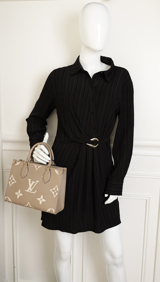 Louis Vuitton Bicolor Monogram Empreinte Onthego PM Bag-Louis Vuitton-THE CLOSET