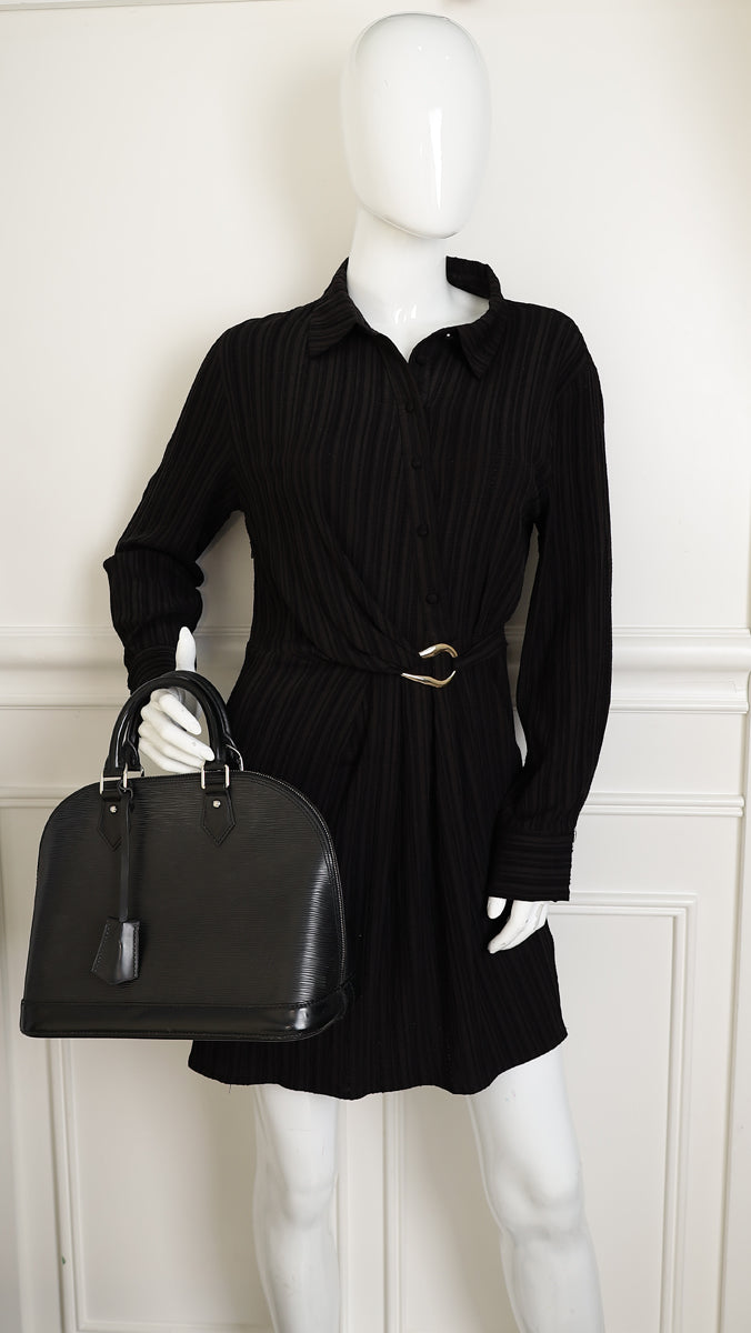 Louis Vuitton Black Alma PM Bag-Louis Vuitton-THE CLOSET