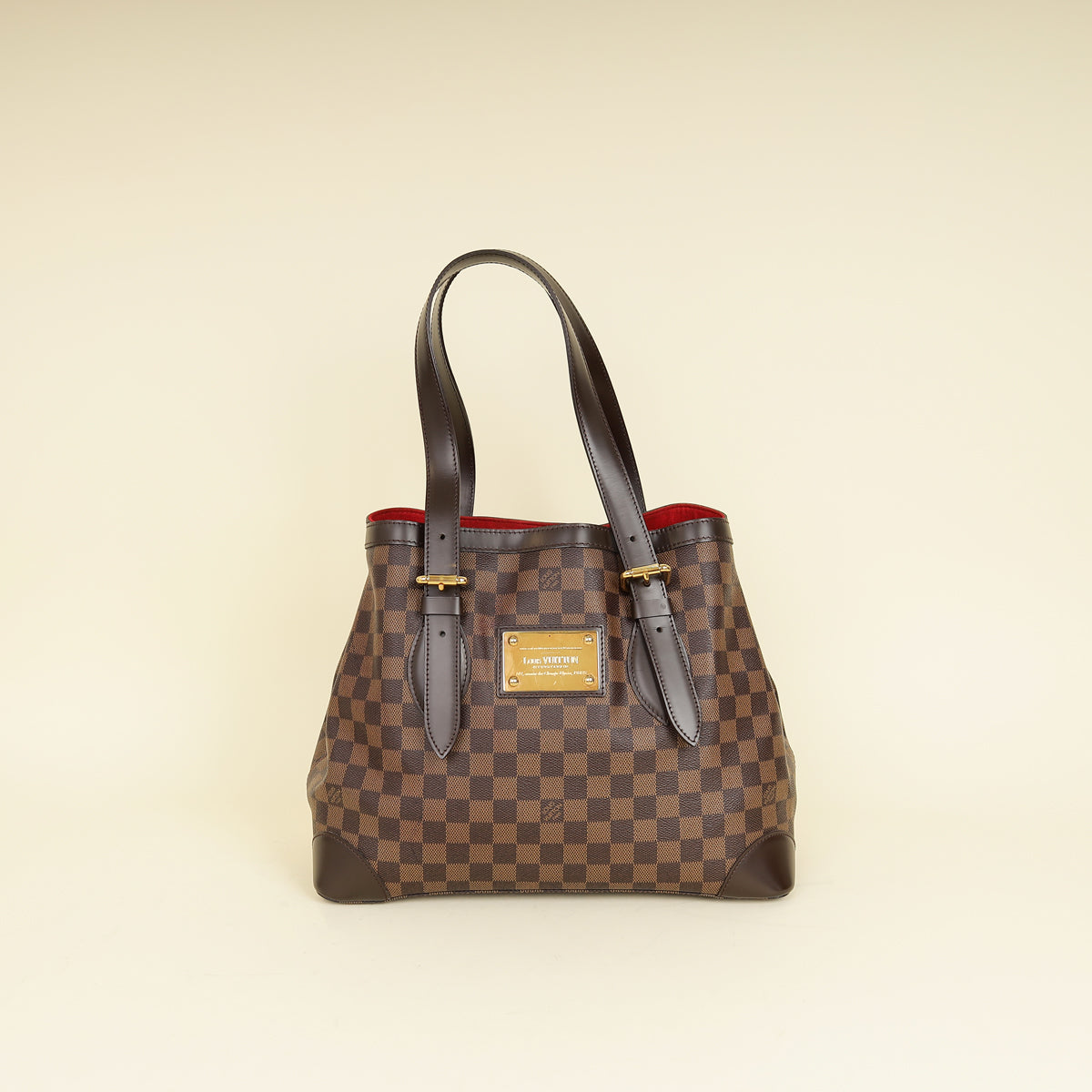 Louis Vuitton Damier Ebene Hampstead MM Bag-Louis Vuitton-THE CLOSET