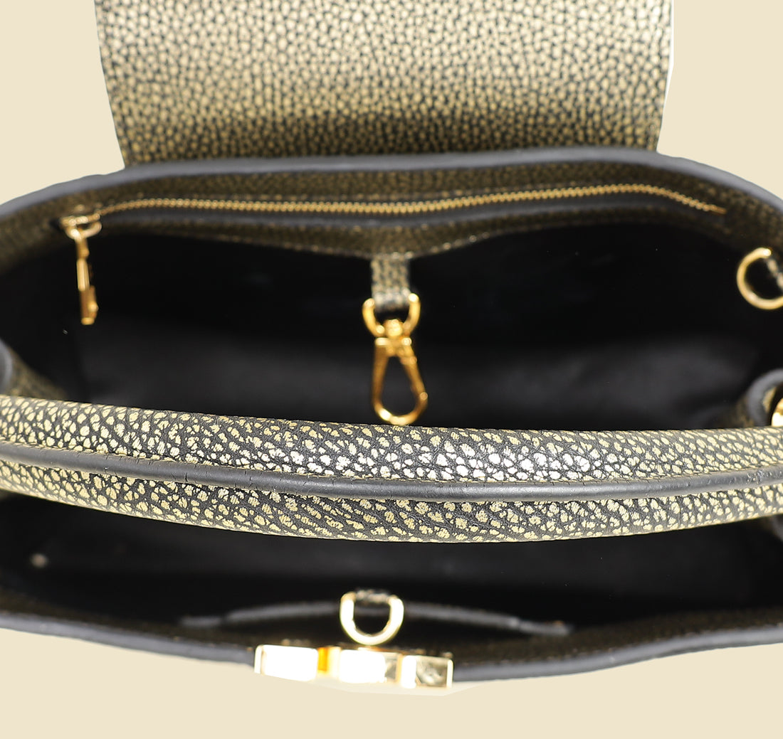 Louis Vuitton Bicolor Capucines MM Bag