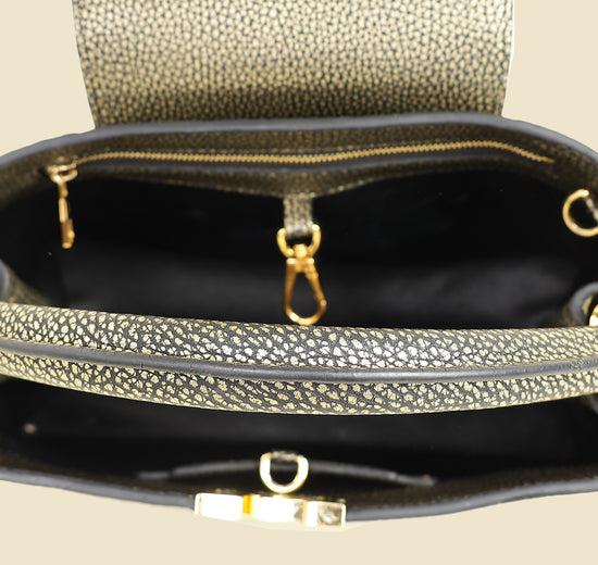 Louis Vuitton Bicolor Capucines MM Bag