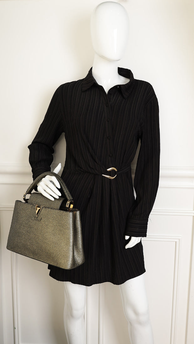 Louis Vuitton Bicolor Capucines MM Bag