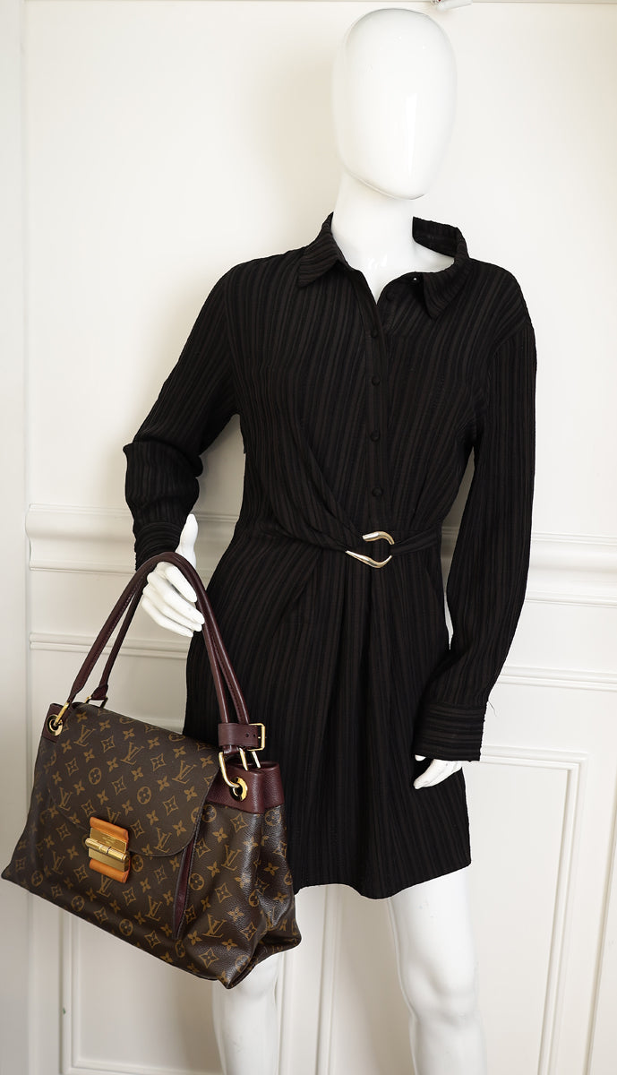 Louis Vuitton Bicolor Monogram Olympe Bag