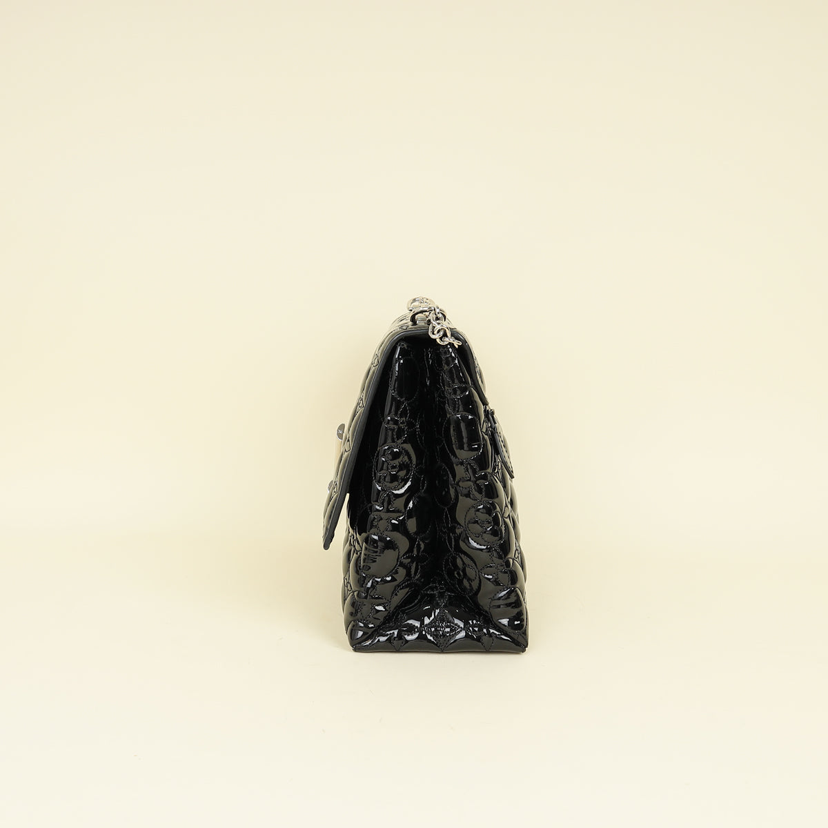 Louis Vuitton Black Flower Malletage Twist GM Bag