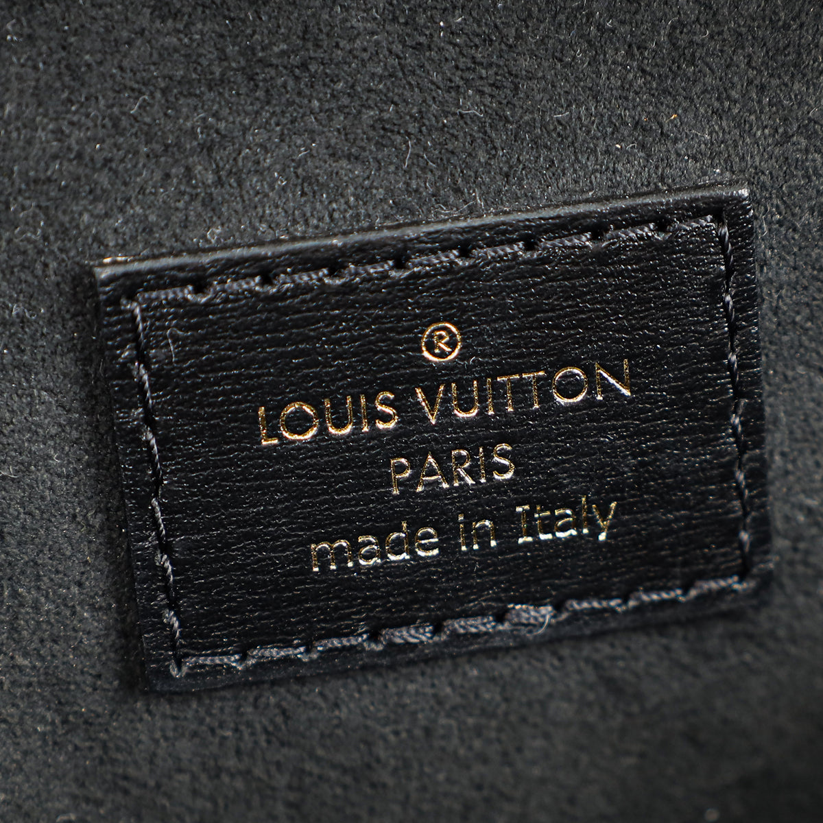 Louis Vuitton Bicolor Monogram/Reverse Vanity Chain Pouch
