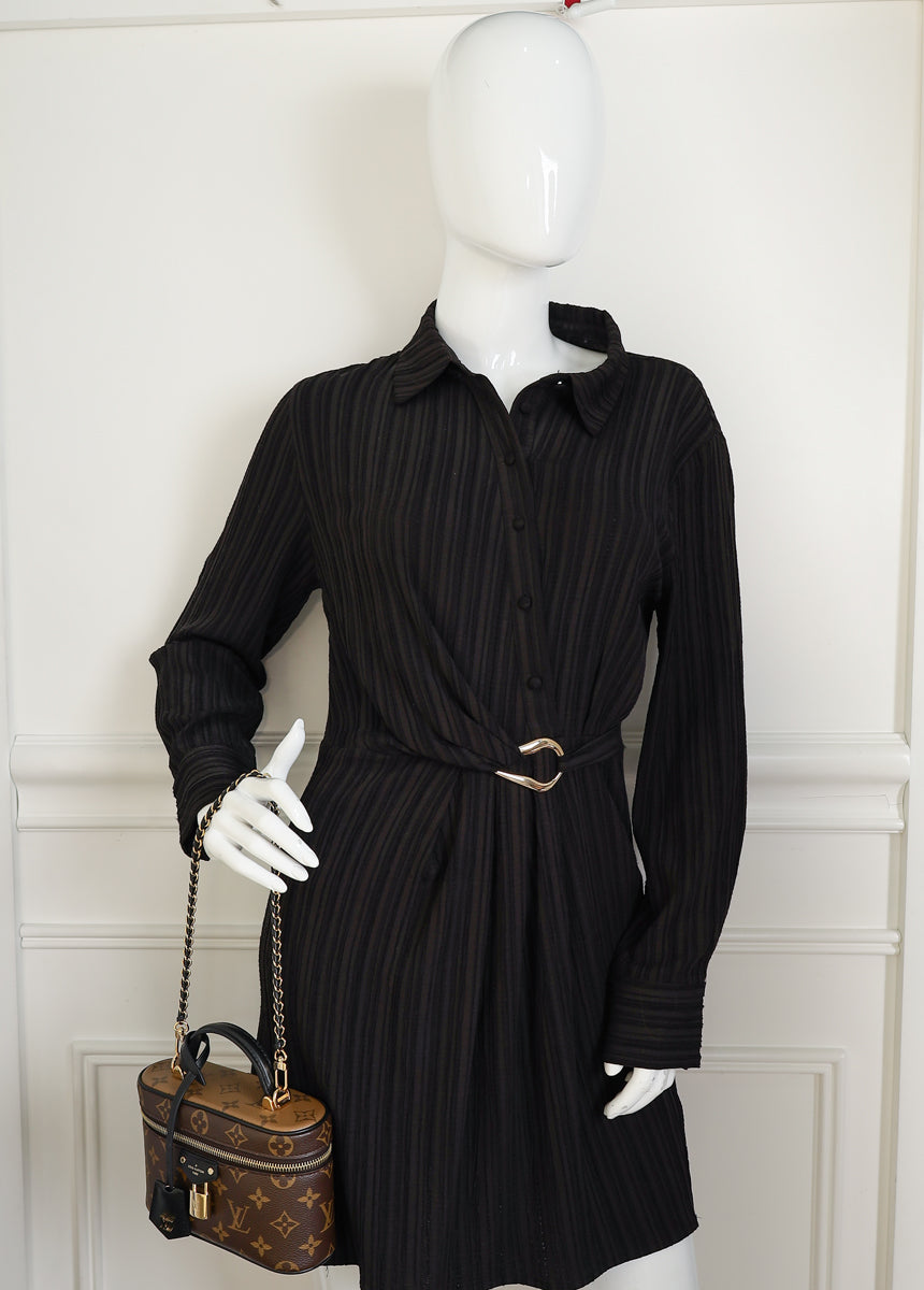 Louis Vuitton Bicolor Monogram/Reverse Vanity Chain Pouch