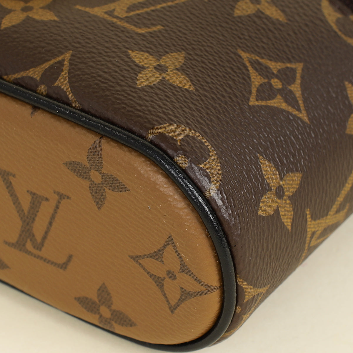 Louis Vuitton Bicolor Monogram/Reverse Vanity Chain Pouch