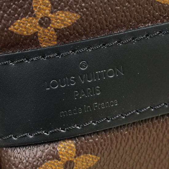 Louis Vuitton Bicolor Monogram Macassar Keepall Bandouliere 55 Bag