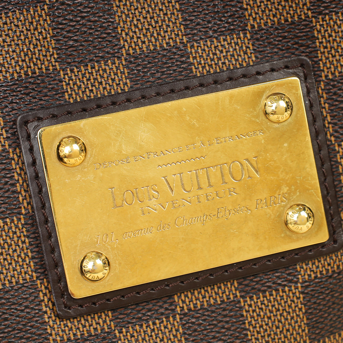 Louis Vuitton Damier Ebene Hampstead MM Bag