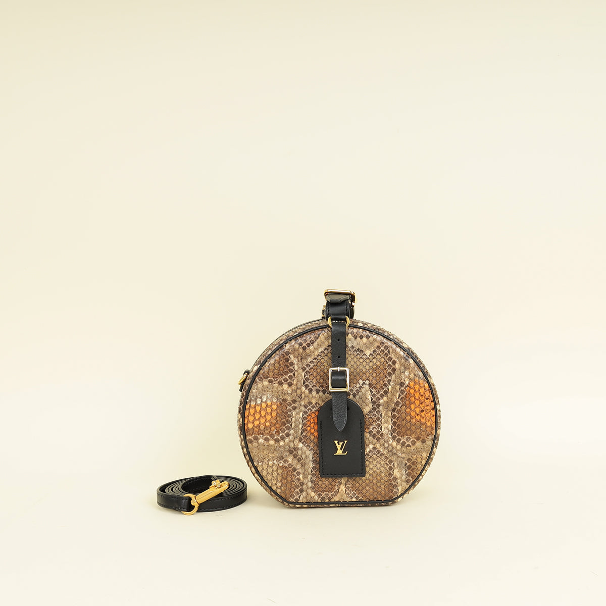 Louis Vuitton Bicolor Python Boite Chapeau Bag