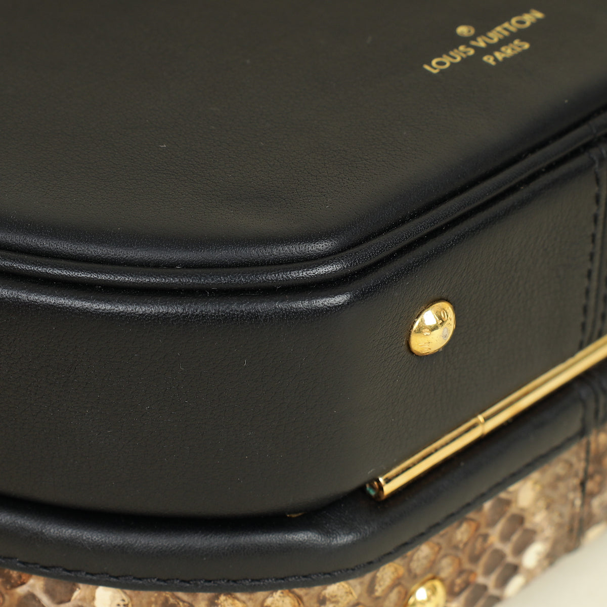 Louis Vuitton Bicolor Python Boite Chapeau Bag