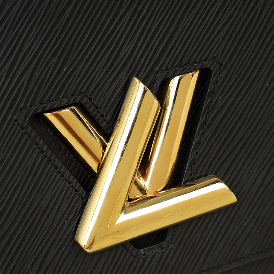 Louis Vuitton Black Twist MM Bag