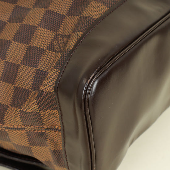 Louis Vuitton Bicolor Damier Ebene Soho Backpack Bag