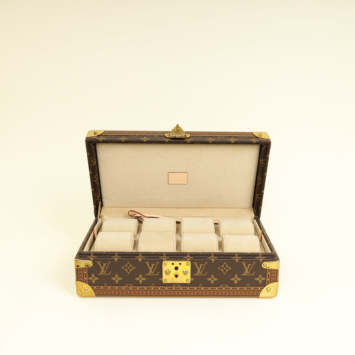Louis Vuitton Monogram Vuittonite 8 Watch Case