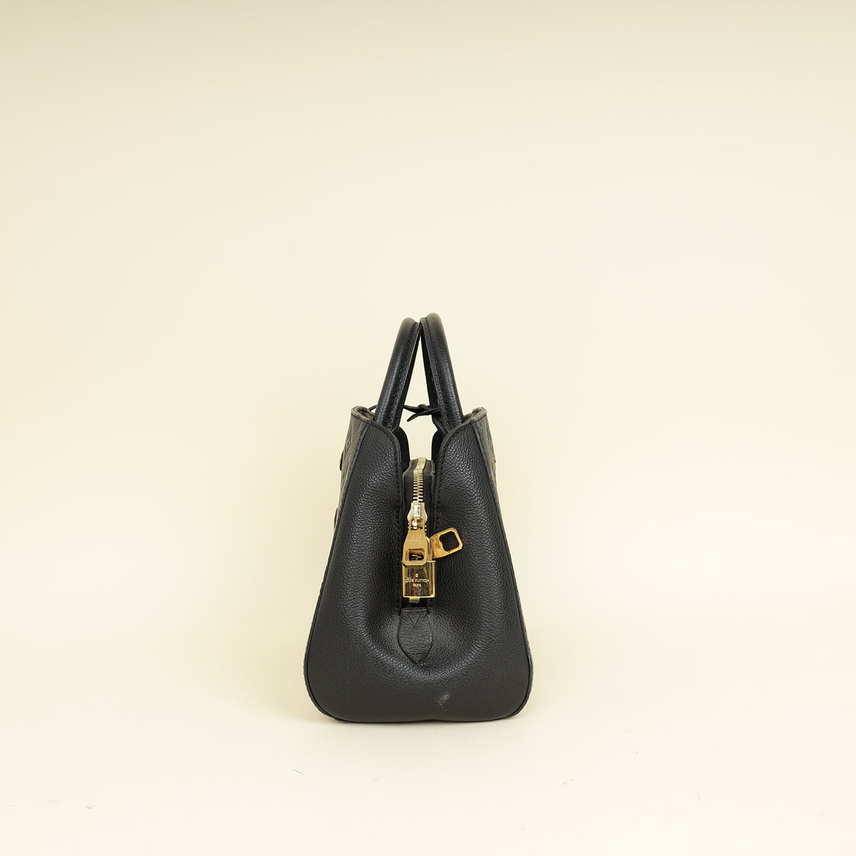 Louis Vuitton Black Monogram Empreinte Montaigne BB Bag