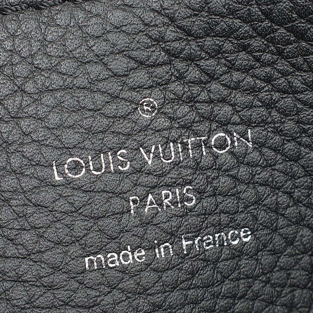 Louis Vuitton Black Monogram Mahina Bella Tote Bag