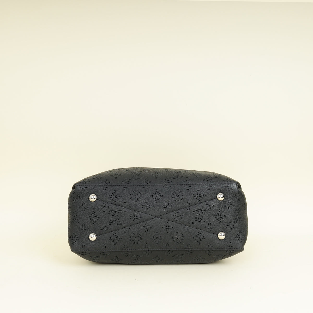 Louis Vuitton Black Monogram Mahina Bella Tote Bag