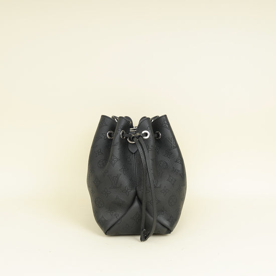 Louis Vuitton Black Monogram Mahina Bella Tote Bag