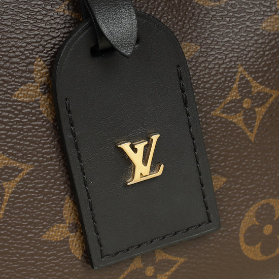 Louis Vuitton Monogram Black Petite Malle Souple Bag