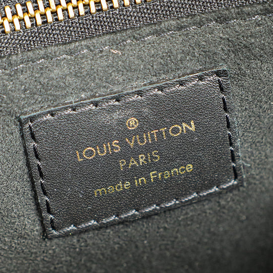 Louis Vuitton Monogram Black Petite Malle Souple Bag