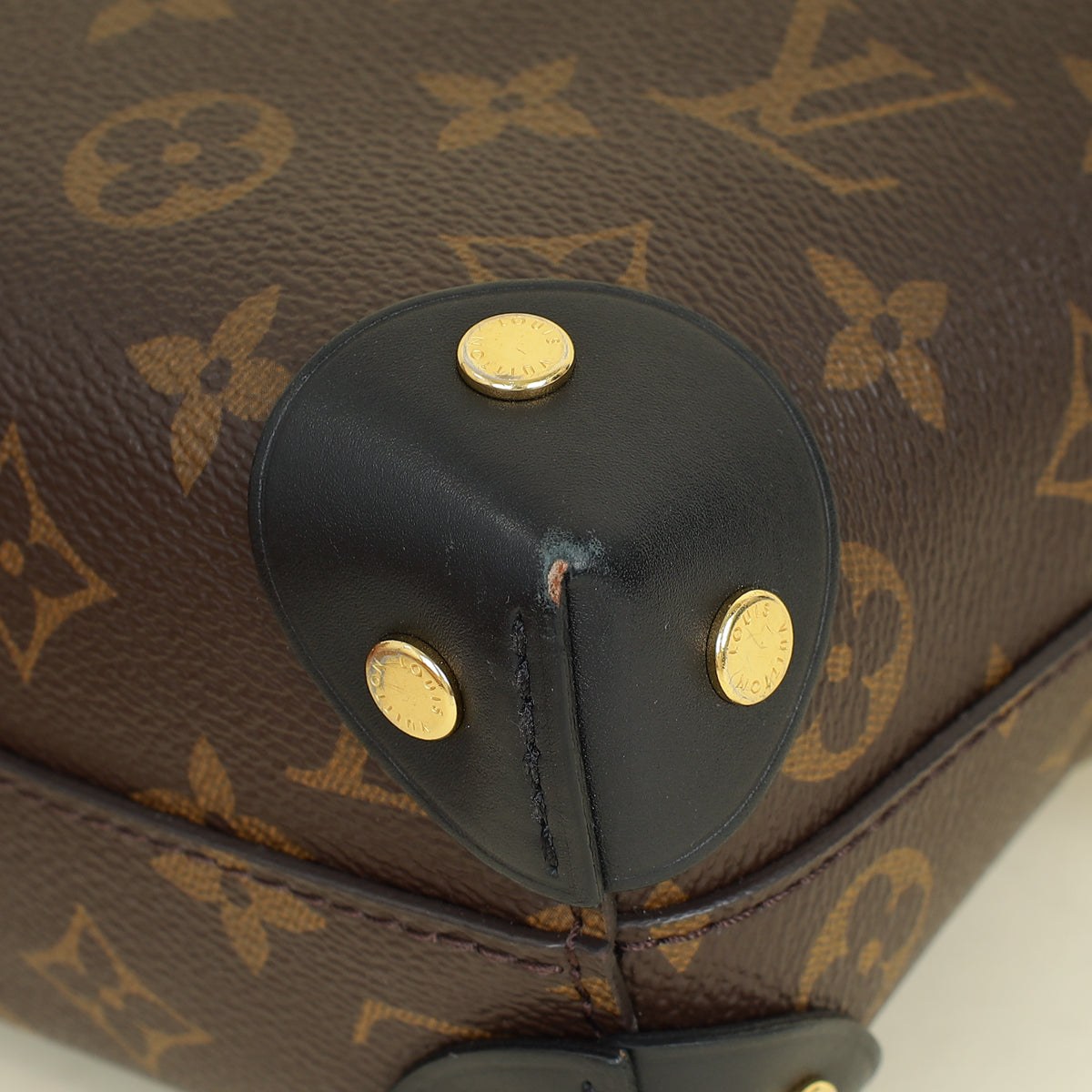 Louis Vuitton Monogram Black Petite Malle Souple Bag
